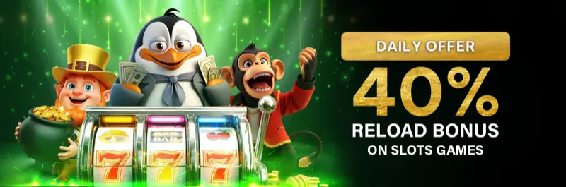 E2Bet Indonesia daily slot bonus — 40% reload on slot games