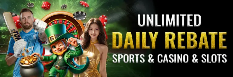 E2Bet India Daily Unlimited Rebate on Sports, Live Casino, and Online Slot Games