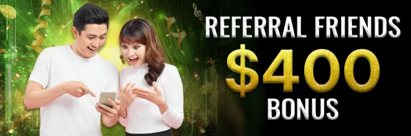 E2Bet Cambodia referral program — earn up to 400 USD bonus for inviting friends