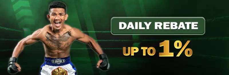 E2Bet Cambodia daily sports rebate up to 1% with no cap on football and live betting