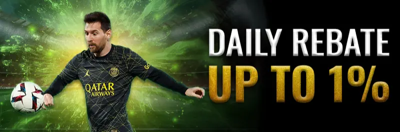 E2Bet Korea daily rebate promotion — earn up to 1% cashback on sports, casino and slots