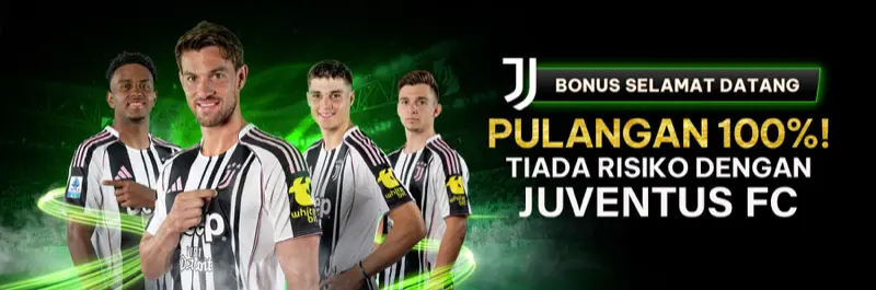 E2Bet Malaysia x Juventus FC bonus selamat datang: bayaran balik 100% tanpa risiko untuk pertaruhan pertama