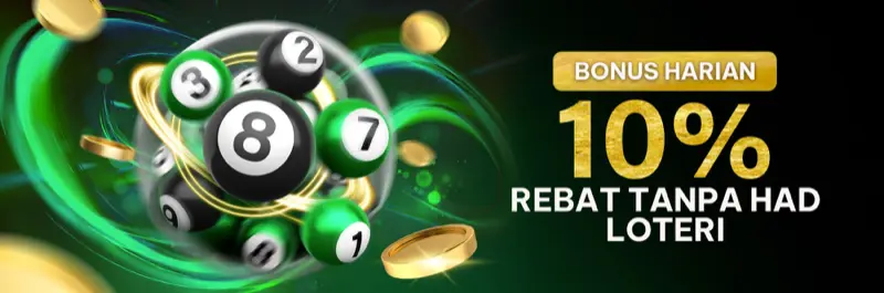 E2Bet Malaysia bonus harian: rebat 10% tanpa had untuk lotteri 4D
