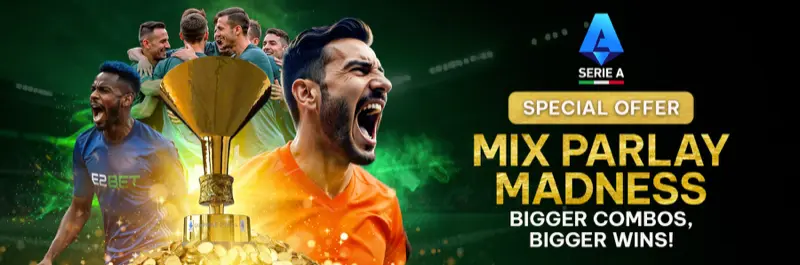 E2Bet Vietnam — Serie A lucky number 8888 bonus promotion