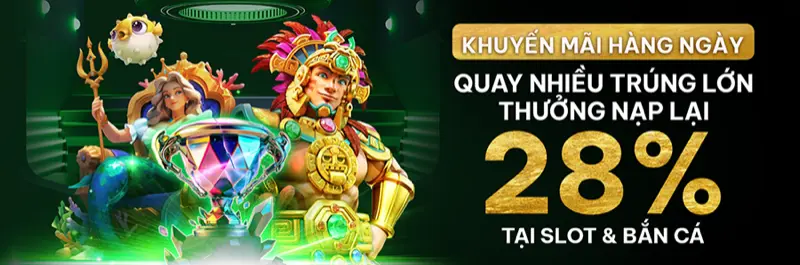 E2Bet Việt Nam — Thưởng nạp lại 28% slot và bắn cá đổi thưởng mỗi ngày
