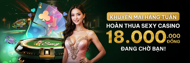 E2Bet Việt Nam — Hoàn trả Sexy Casino lên đến 18.000 VNĐ mỗi tuần